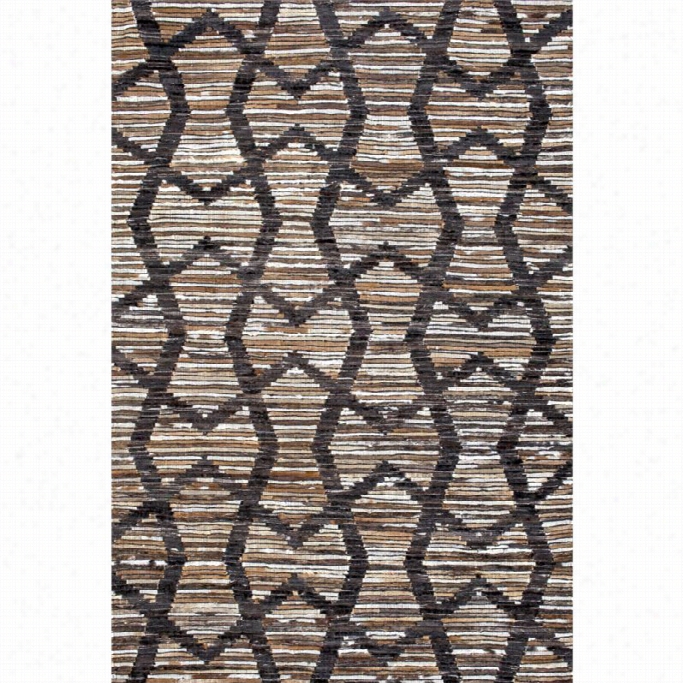 Nuloom 5' X 8' Hand Woven Kacie Rug In Brown