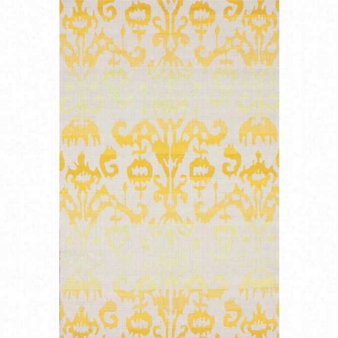 Nulom 6' X 9' Handd Tucted Ikat Rug In Sundance