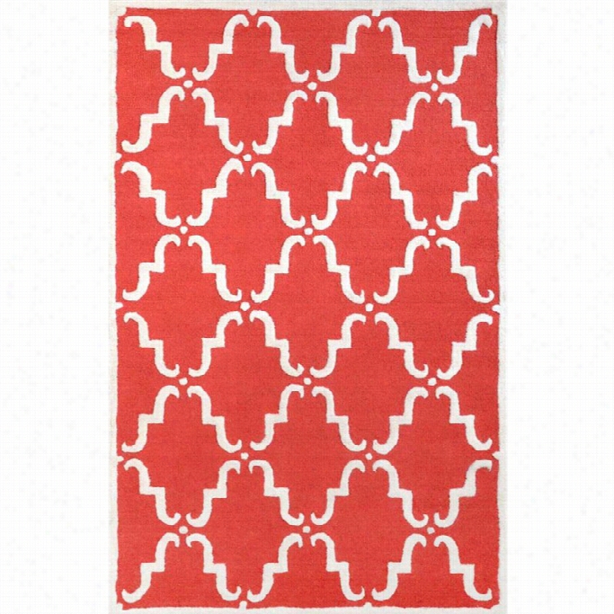 Nuloom 7'6 X 9'6 Hand Tufted Divina Rug In Red
