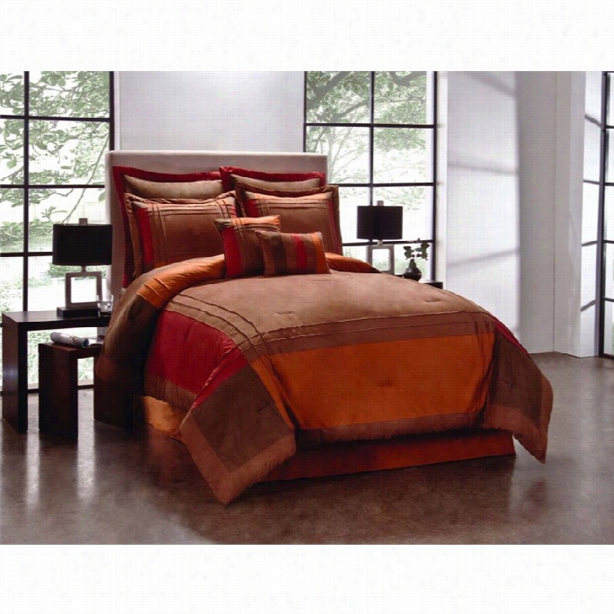 Pem Ameeica Redwood King Comforte Set With 4 Bonus Pieces