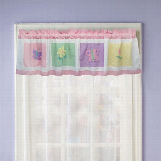 Pem America Spring Meadow Window Va Lance With Flowers Design