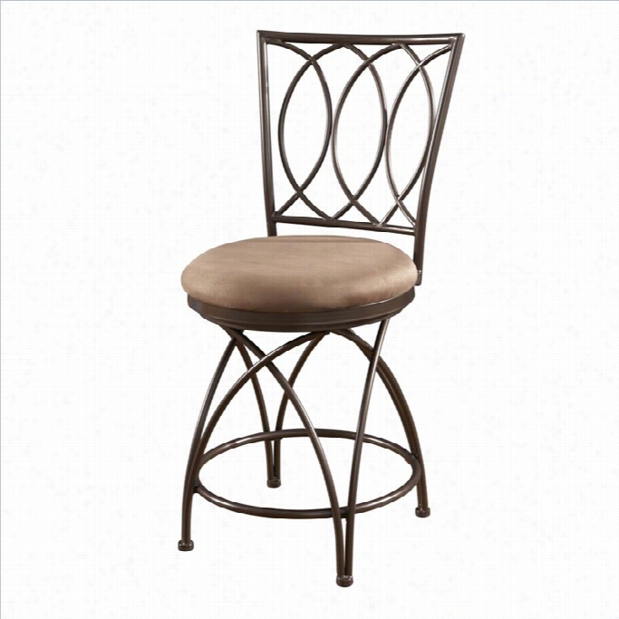 Powell Furniture Big And Tall 24 Counterr Stool Inbronze