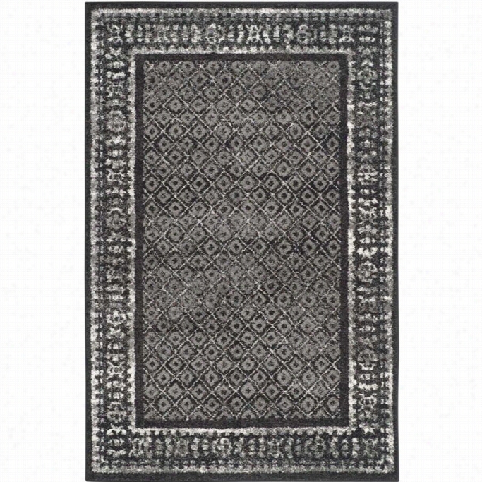 Safavieh Adirondack Bl Ack Area Rug - 4' X 6'