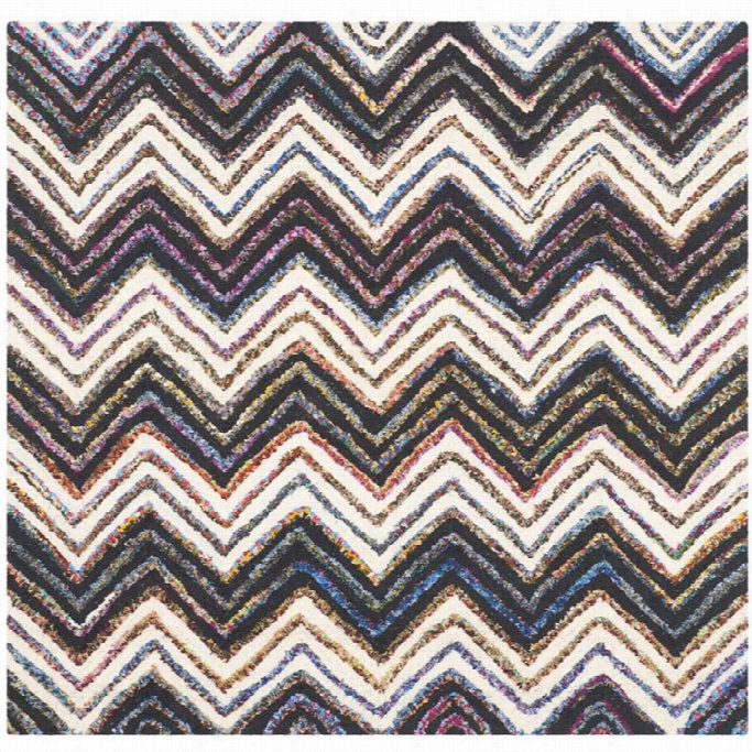 Safavieh Nantucket Ivory Contemporary Rug - Square 4'