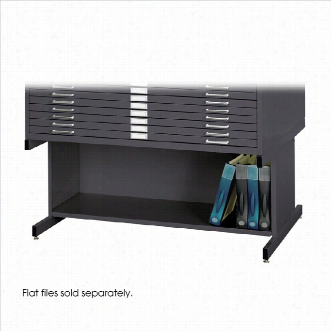 Safco Open 20h Base For 4986 And 4996 Flat File Cabiets Tavern Black