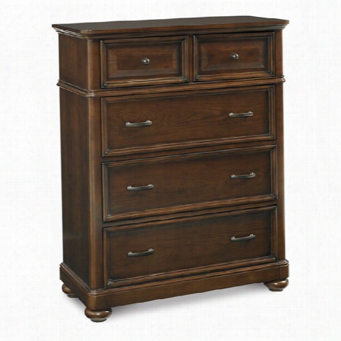 Samuel Lawrence Furniture Expedition Drawer Chest In Cherry