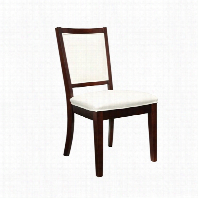 Somerton Soho Side Chair In Dark Brown
