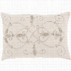 Surya Pauline Down Fill 13 x 19 Pillow in Ivory