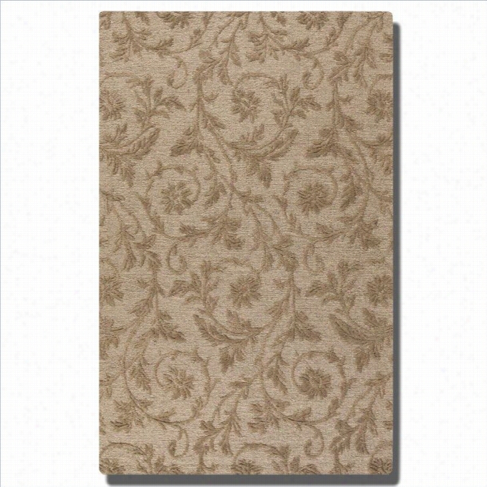 Uttermost Licata Wool Rug In Desert Sand-8 Ft X 10 Ft