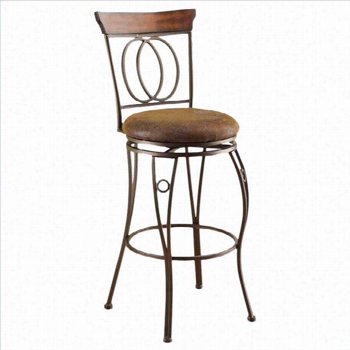 Acme Furniture Tavio 29 Swivel Bar Stool In Dark Bronze (set Of 2)