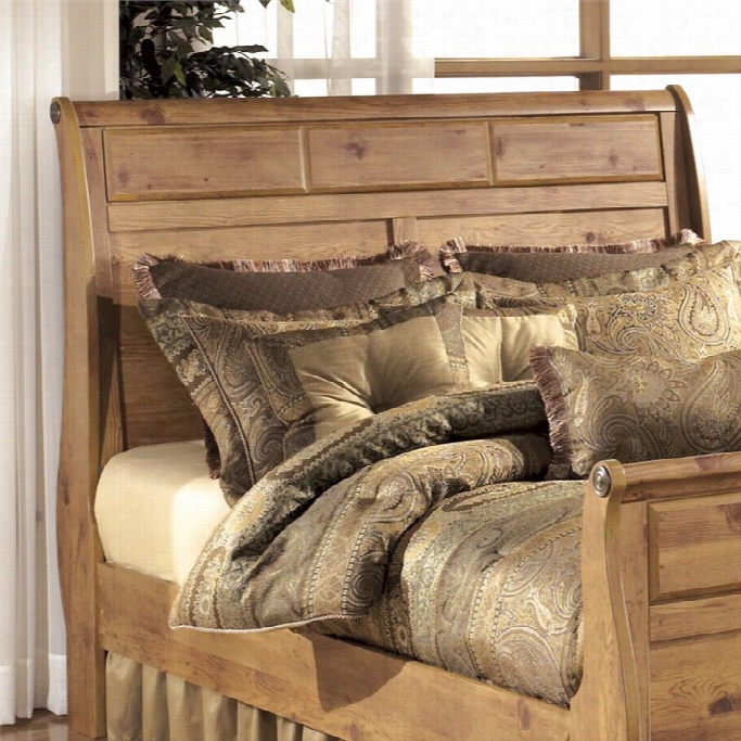 Ashley Bittersweet Forest King Sleigh Headboard In Lightb Rown