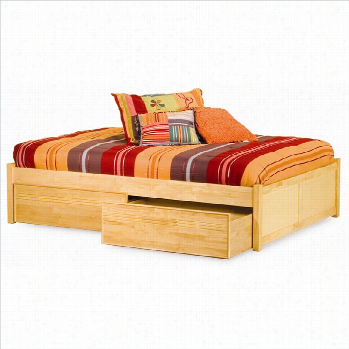 Atlantic Furniture Concord Fla Tpanel Twin Daybed In Natuural Maple