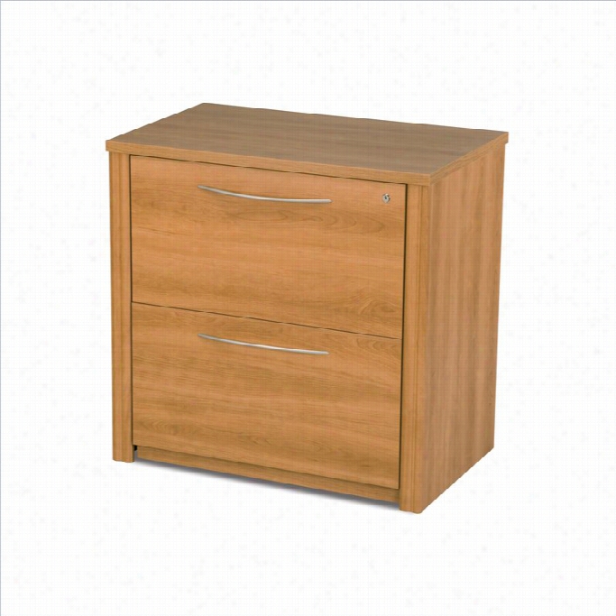 Bestar Embassy 36 Inch Lateral File In Cappuccino Cherry