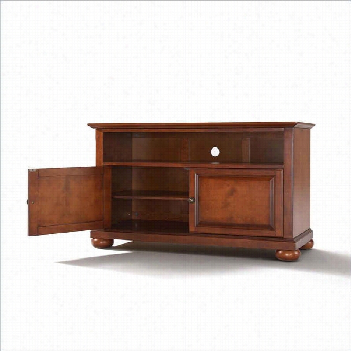 Crosley Furnniture Alexandria 42 Tv Stand In Classic Cherry Fini5h