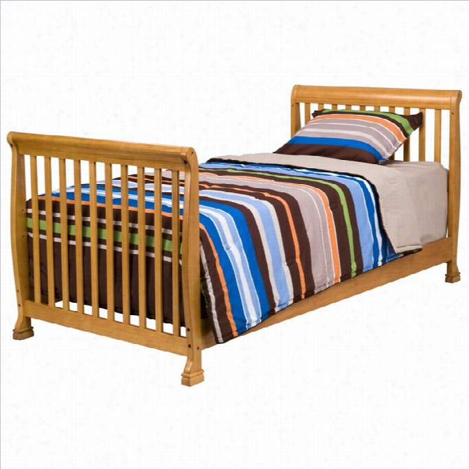 Davinci Kalani Kids Bed In Honey Oak