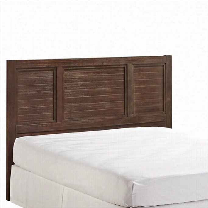 Home Styles Barnside Slat Headboard In Aged Barnsidee-queen