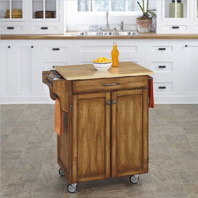 Home Styles Furniture Cottage Oak Kitchen Cart