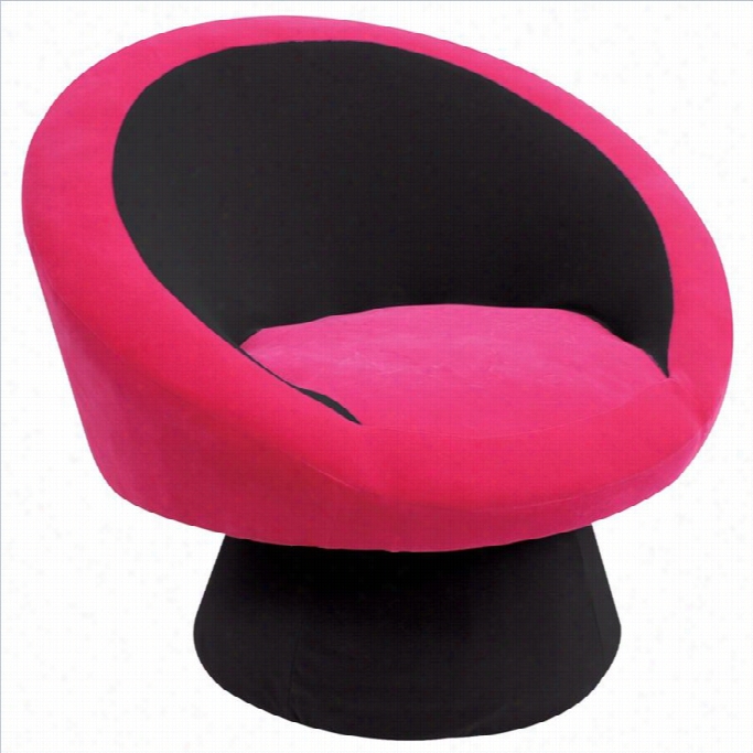 Lumisource Egg Chair I N Black/hot Pink