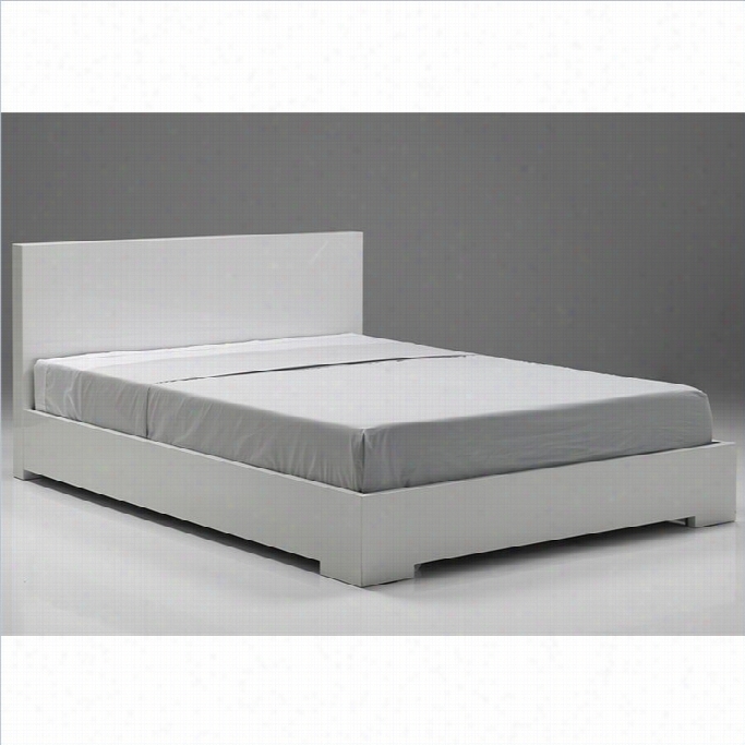 Mobiral Blanche Bed I N White-sin Gle