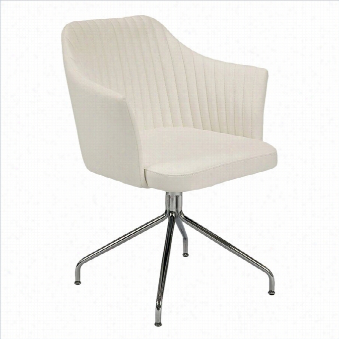 Moe's Conti Armchair In White