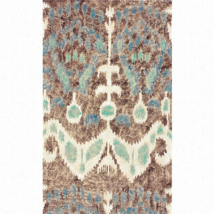 Nuloom 8' X 10' Machinne Oven Nathan Jut E Rug In Midnight