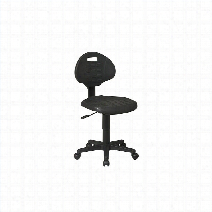 Office Star Urethane Task Office Chair In Black