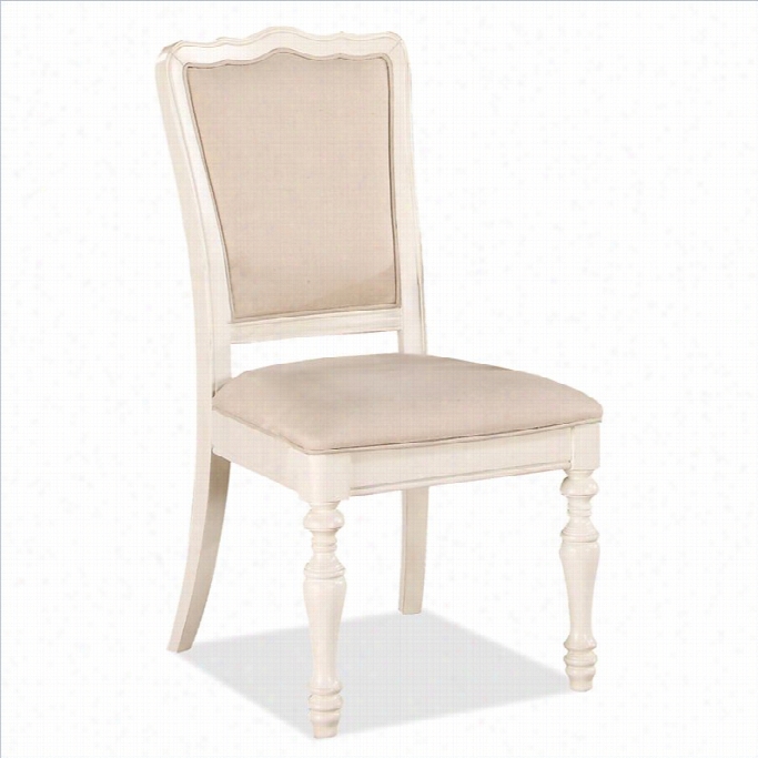 Rive Rfurniture Placud Cove Upholstered Dining Chari In Honeysuckle White