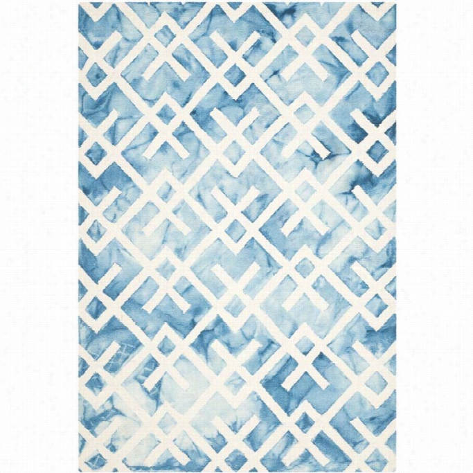 Safavieh Dip Dyed Bluec Ontemporary Rug - 2'3 X 6