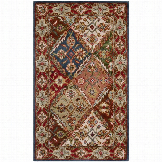 Safavieh Heritag E Green Traditional Rug - 2' X 3'