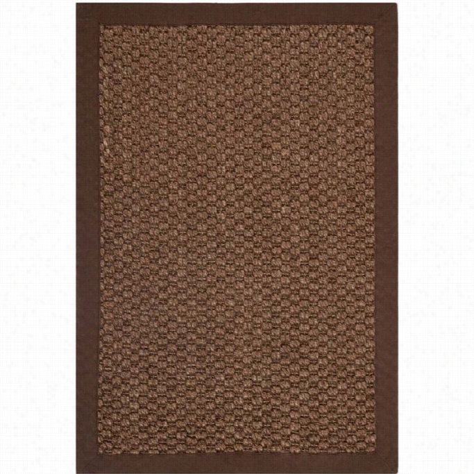 Safavieh Natural Fiber Sisal Accent Rug Nf525d-2 In Chocolate