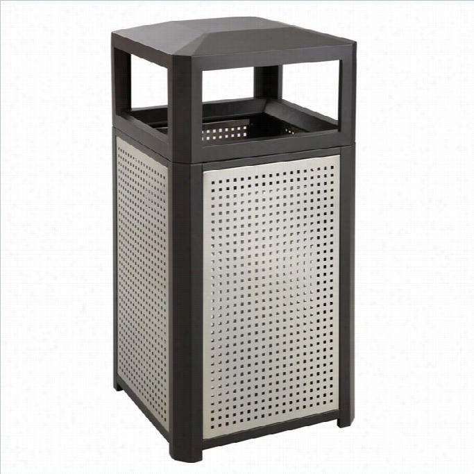 Safco 38 Gallon Evos Series Steel Wa Ste Depository