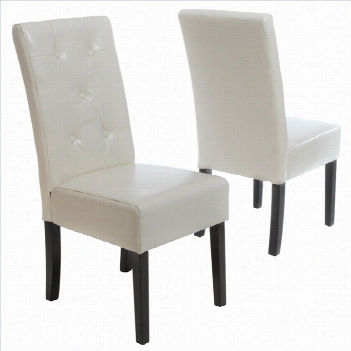 Trent Home Tara Dining Chair In Ivor Y(set Of 2)