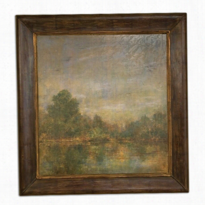 Uttermos Teve's Lakee Framed Art In Brown