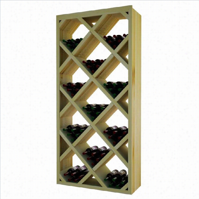 Wine Cellar Innovations Designer Series 72 Diamond Bin Wine Rack