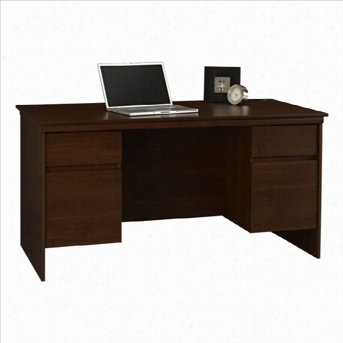 Amreiwood Executive Desk In Resort Cherry