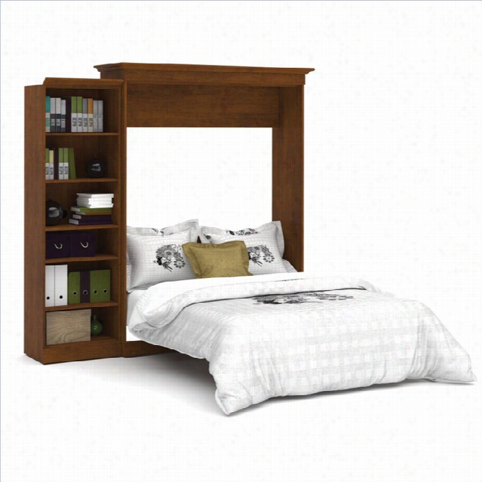 Bestar Vetsatile 92' Queen Wall Bed In Tuscany Brown