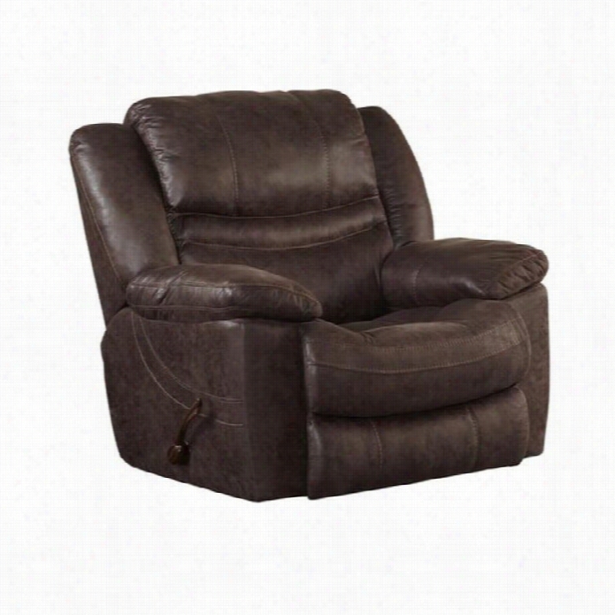 Catnapper Valiany Powee Glider Recliner In Coffee