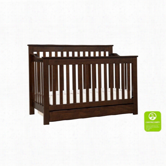 Davinci Piedmont 4-in-1  Convertibble Crib In Espresso