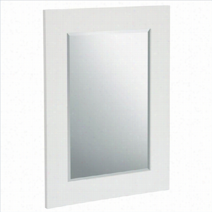 Elegant Home Fashions Chatham Walll Mirror In White