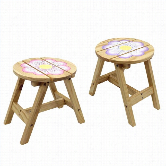 Fantasy Fields Magic  Garden Outdoor Chairs (srt Of 2)