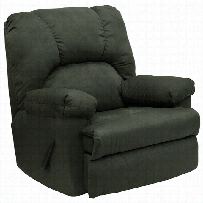 Flash Furniture Contempporary Montan A Loden Suede Rocker Recliner