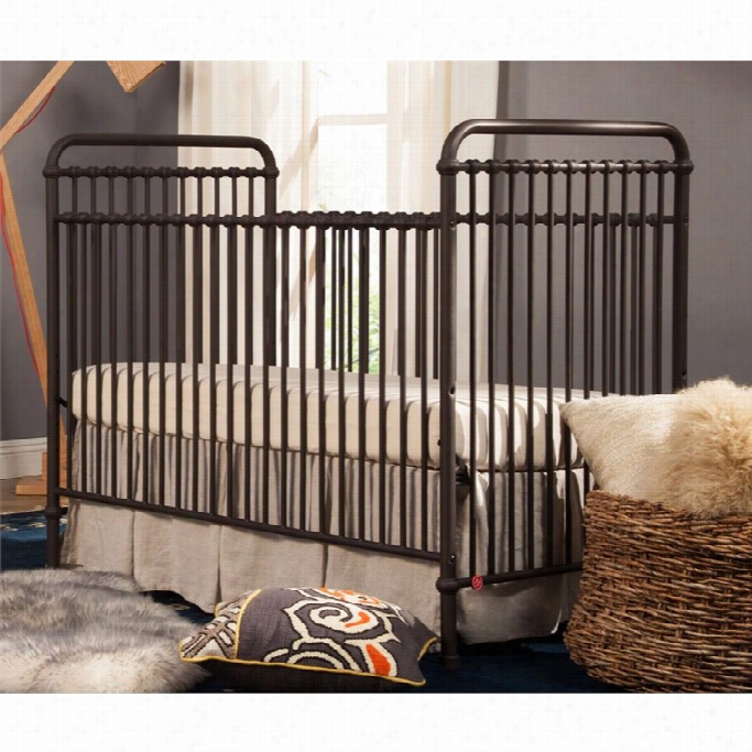 Franklin & Ben Abigail 3-in-1 Convertible Crib  In Vintage Iron