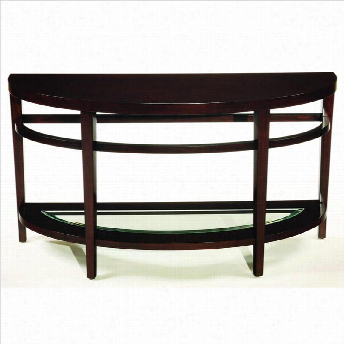 Hammary Urbana Sofa Table In Merlot