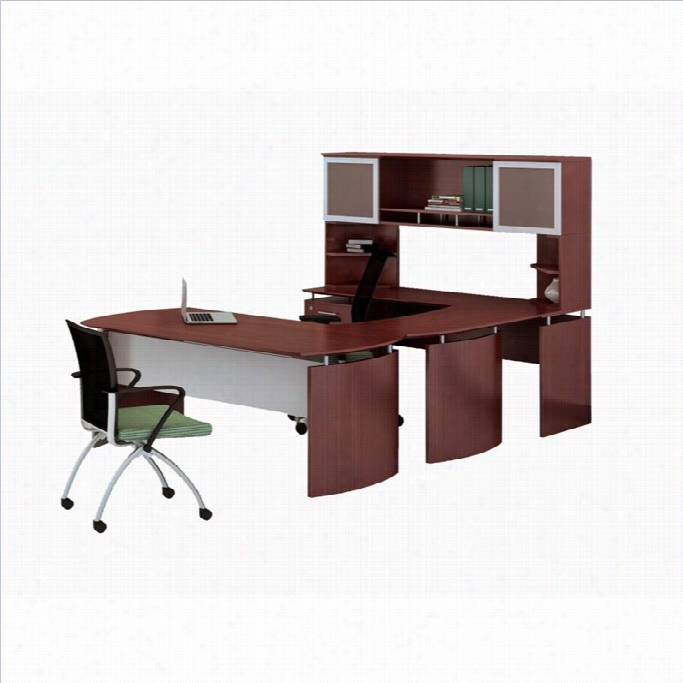 Mayline Meina Se Ries - Office Suite 33 In Mahogany