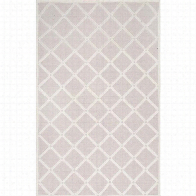 Nu1oom 7' 6 X 9' 6 Hand Hooked Takako Rug In Light Gray