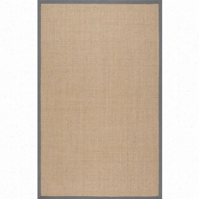 Nuloom 8' X 10' Machine Woven Orsay Sisal Rug In Lt Gray