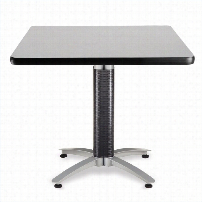 Ofm Mseh Base 36 Square Table In Gray Nebula