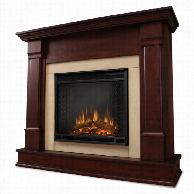 Real Flame Silverton Indoor Electric Fireplace I Nda Rk Mahogany