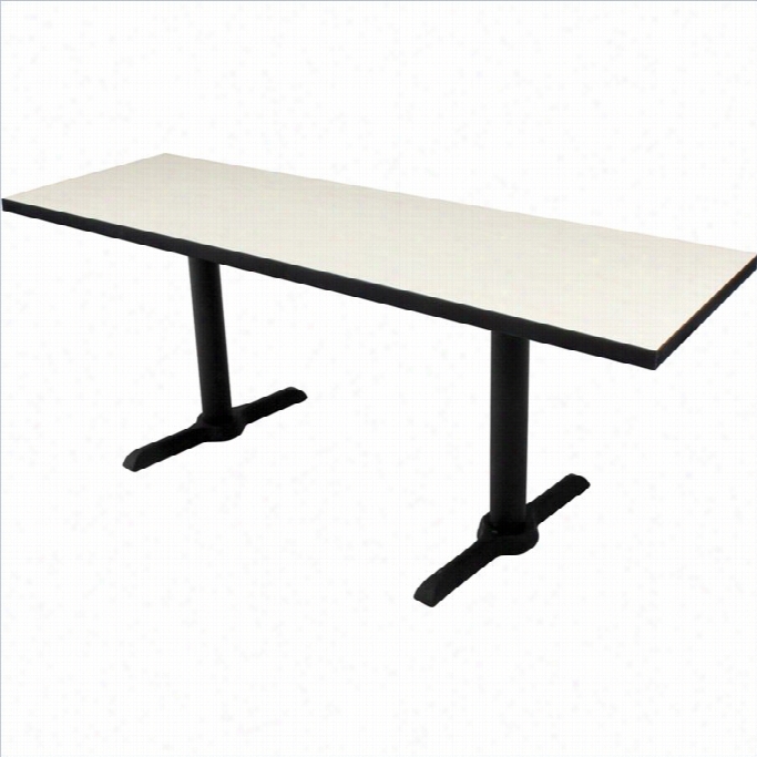 Regencyy Cain T Base Training Table In Maple