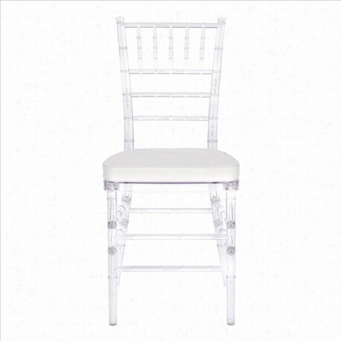 Safavieh Carly Pc Resin Dining Chair In Clear (set Of 2)